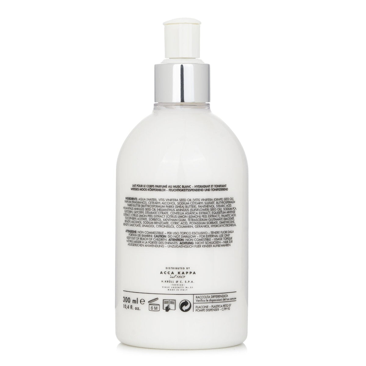 Acca Kappa White Moss Body Lotion - angle 3