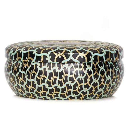 Voluspa French Linen 3 Wick Decorative Tin Candle 340g