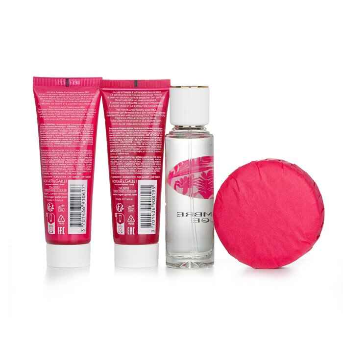 Roger & Gallet Gingembre Rouge Wellbeing Gift Set 4pc