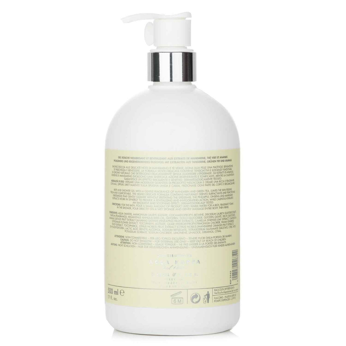 Acca Kappa Mandarin & Green Tea Bath & Shower Gel 500mL