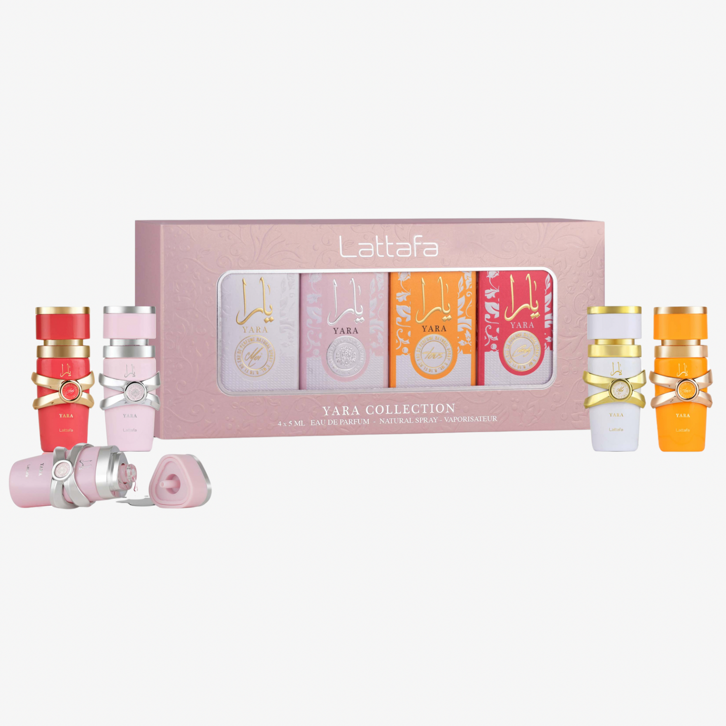 Lattafa Yara Mini EDP Collection Gift Set 4 x 4.8mL