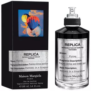 Maison Margiela Replica Flying 100mL official bottle and box image