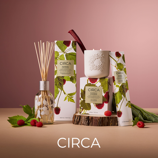 CIRCA Oceanique & Raspberry Rhubarb Home + Hand Care Bundle
