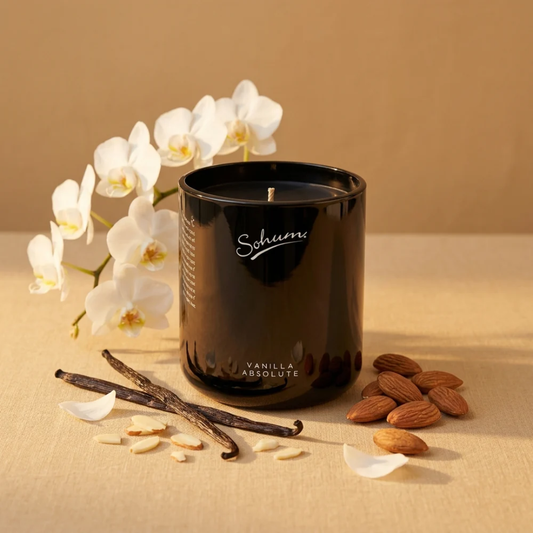 Sohum Vanilla Absolute Signature Candle 420g & Diffuser 160ml Bundle