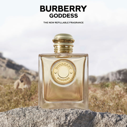 Burberry Goddess Eau de Parfum styled outdoor fragrance image