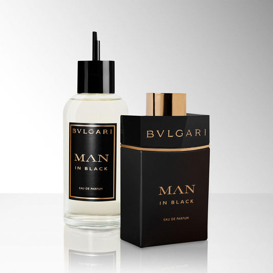 Bvlgari Man in Black Eau de Parfum styled fire image