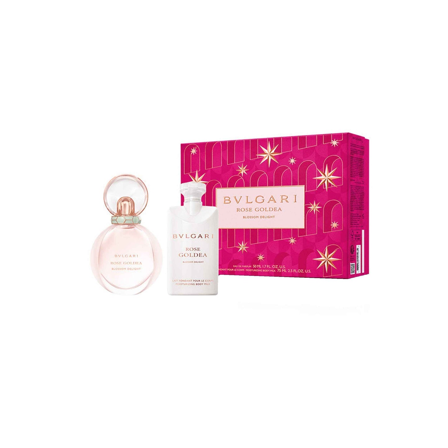 Bvlgari Rose Goldea Blossom Delight Gift Set 50mL Eau de Parfum + 75mL Body Lotion