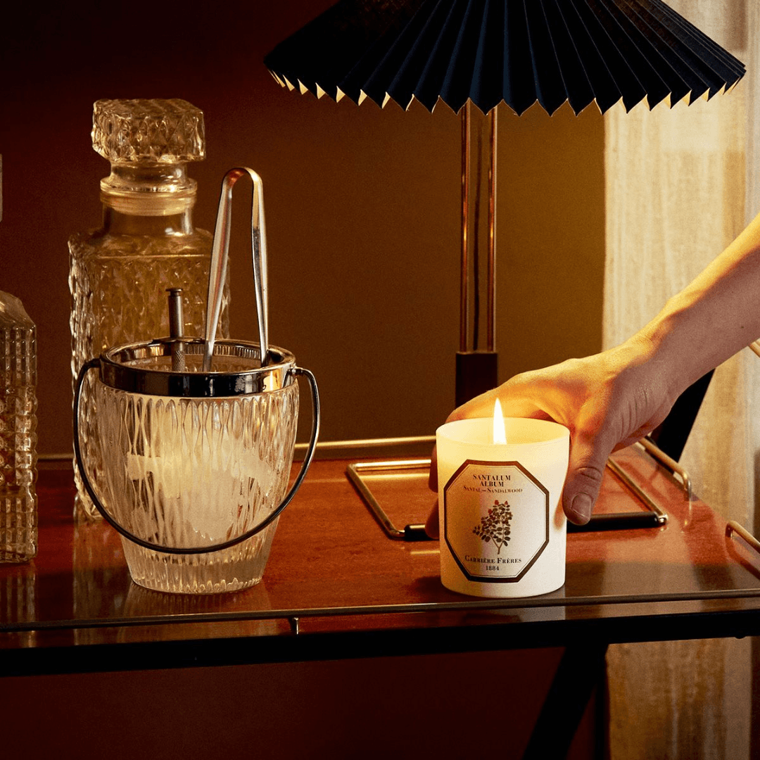 Candles - Carriere Freres - Carrière Frères Sandalwood Candle 185g - The Gift Company