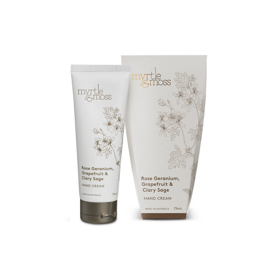 Myrtle & Moss Hand Balm Eucalyptus, Peppermint & Lemon Scented Tea Tree 100mL
