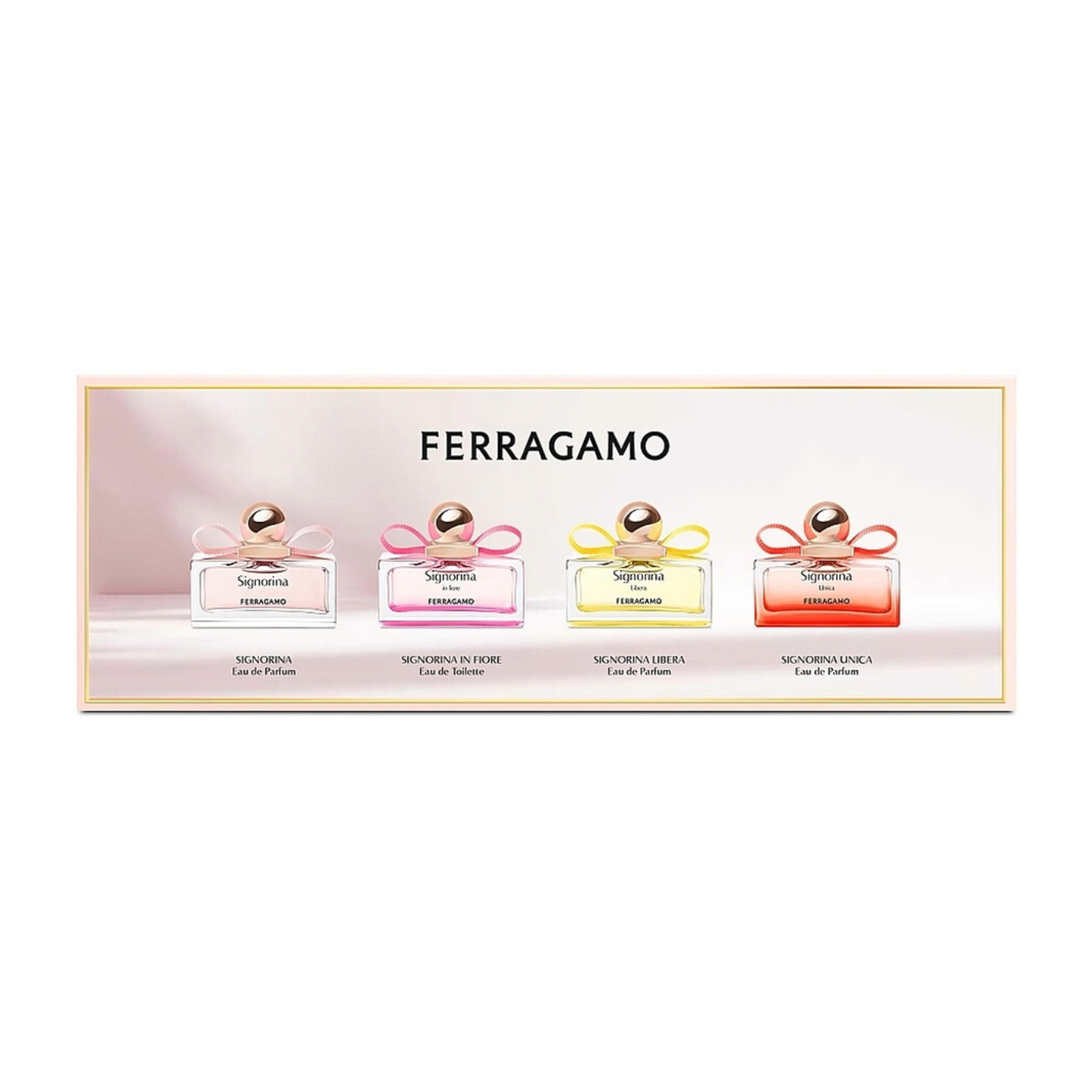 Salvatore Ferragamo Signorina Mini EDP Gift Set 4 x 5mL