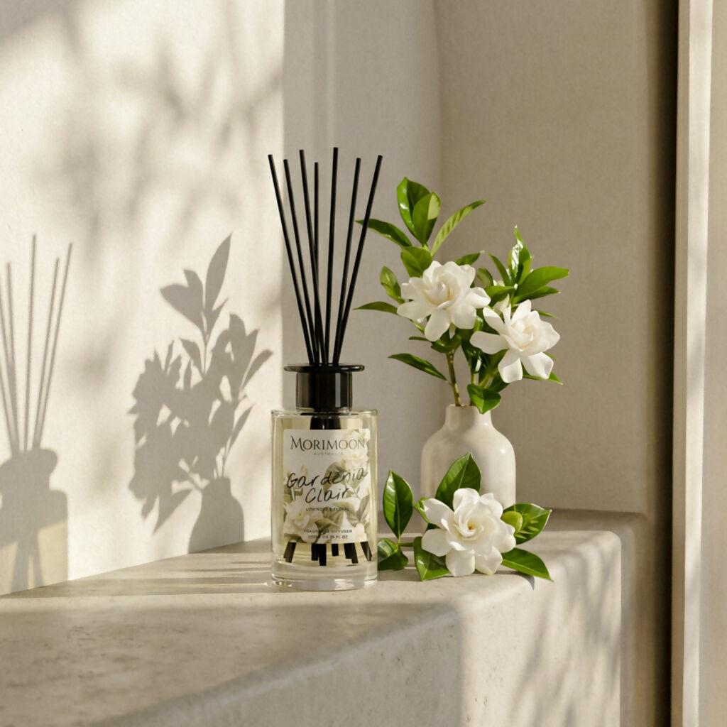 Morimoon Gardenia Clair Reed Diffuser 200mL - The Perfume Company