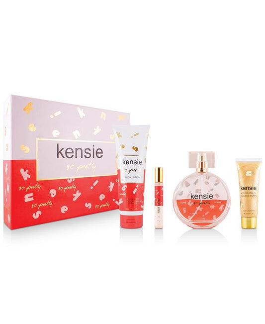 Kensie So Pretty Gift Set 100mL Eau de Parfum + Mini EDP + Body Glow Oil + Body Lotion additional product image