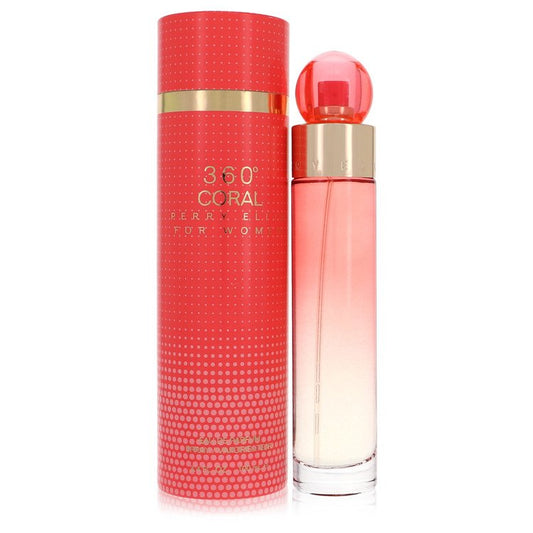 Perry Ellis 360 Coral Eau de Parfum Gift Set 100mL + 7.5mL + 90mL Shower Gel additional product image 2