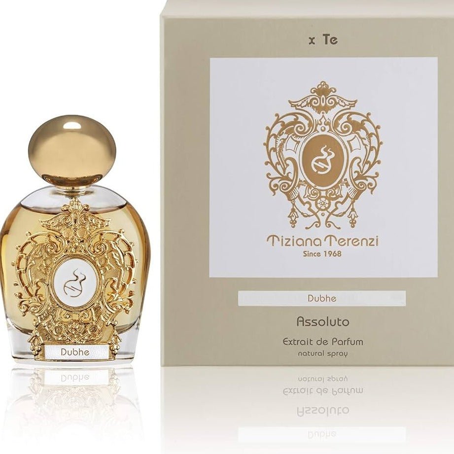 Tiziana Terenzi Dubhe Assoluto Extrait de Parfum 100mL bottle and box