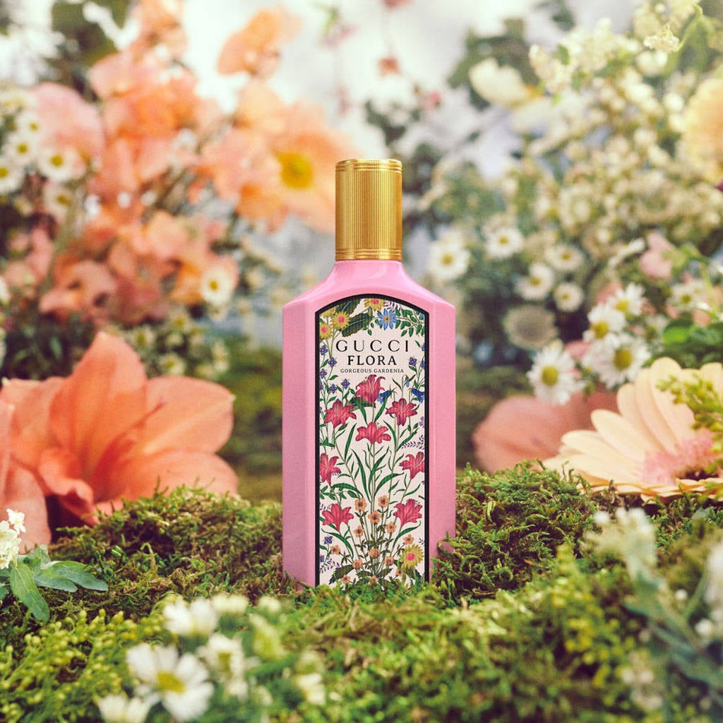 Gucci Flora Gorgeous Gardenia Eau de Parfum 100mL styled fragrance image