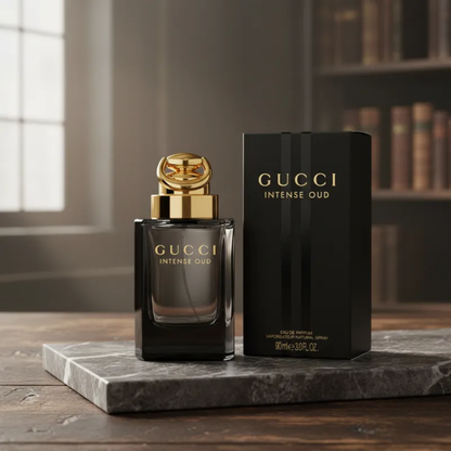 Gucci Intense Oud Eau de Parfum styled product image