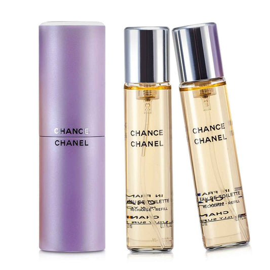 Chanel Chance Eau de Toilette Twist & Spray 3 × 20mL