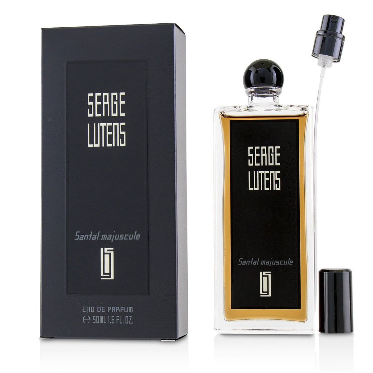 Serge Lutens Santal Majuscule Eau de Parfum 50mL bottle and box