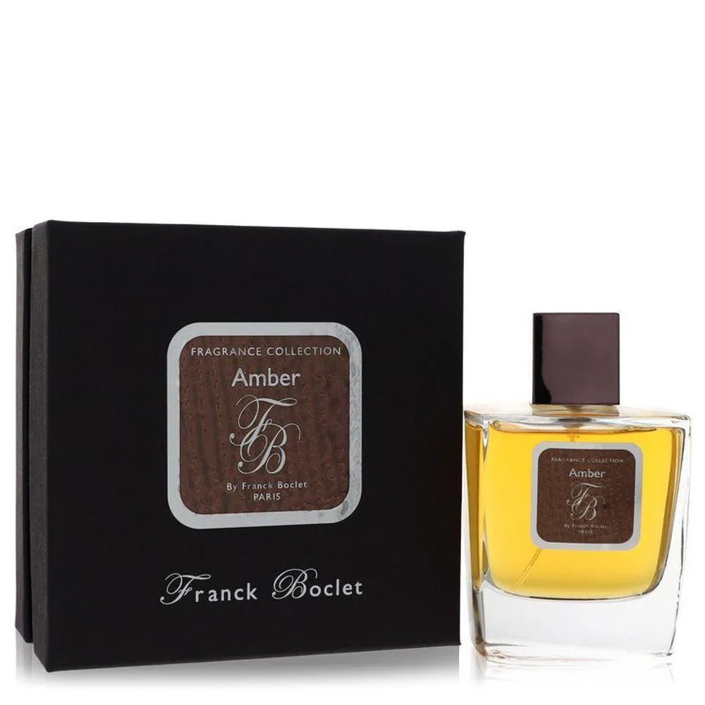 Franck Boclet Amber Eau de Parfum 100mL bottle and box