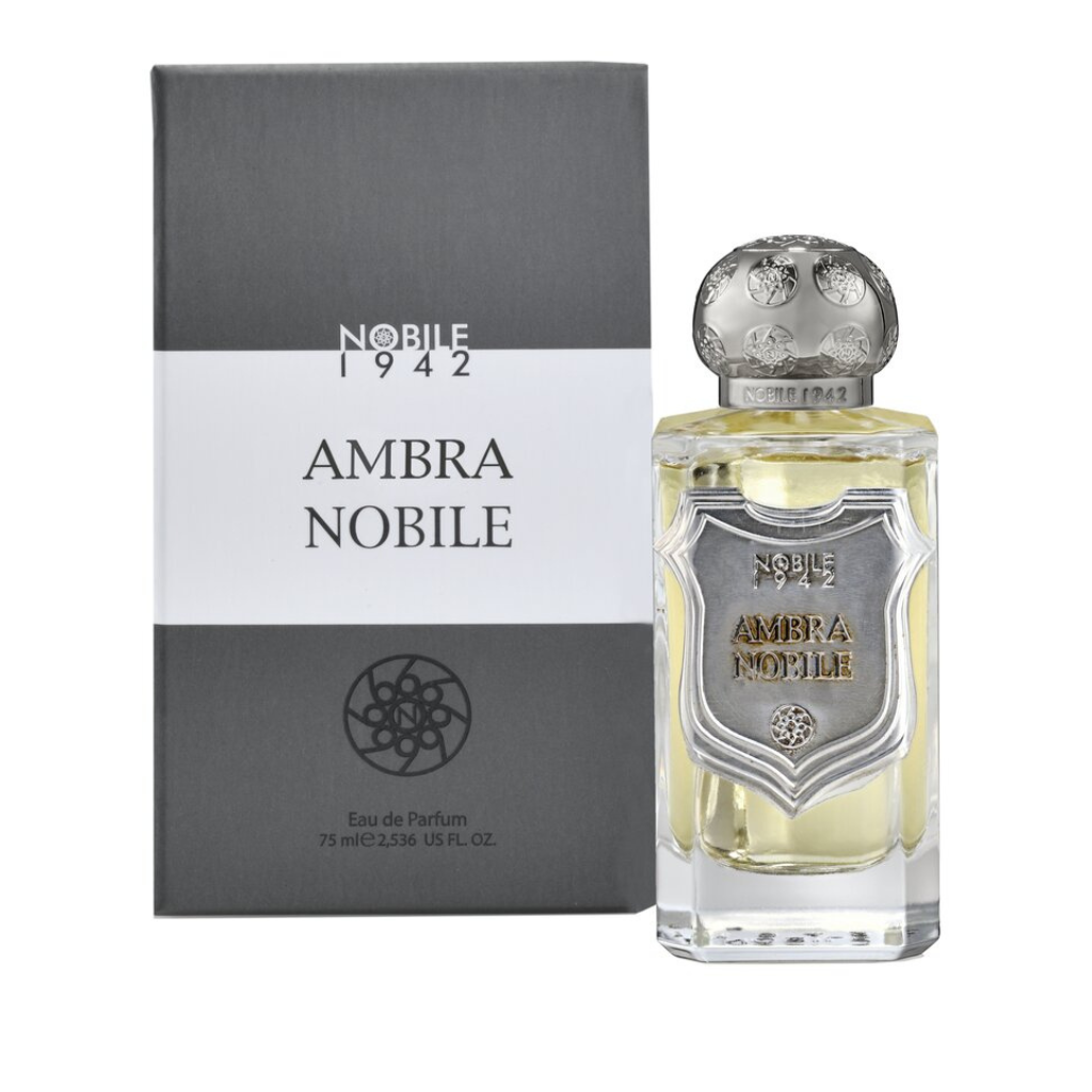 Nobile 1942 Ambra Nobile Eau de Parfum 75mL bottle and box