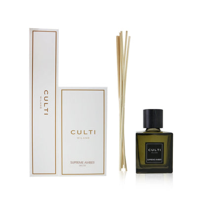 CULTI Milano Decor Reed Diffuser - Supreme Amber 250mL strawberrynet alternate / packaging view