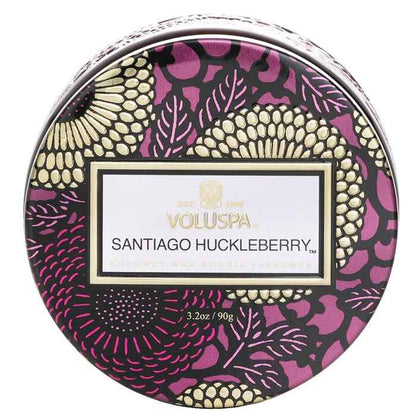 Voluspa Santiago Huckleberry Petite Jar Candle 90g