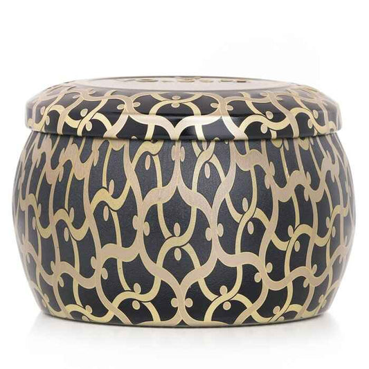 Voluspa Suede Noir Mini Tin Candle 113g