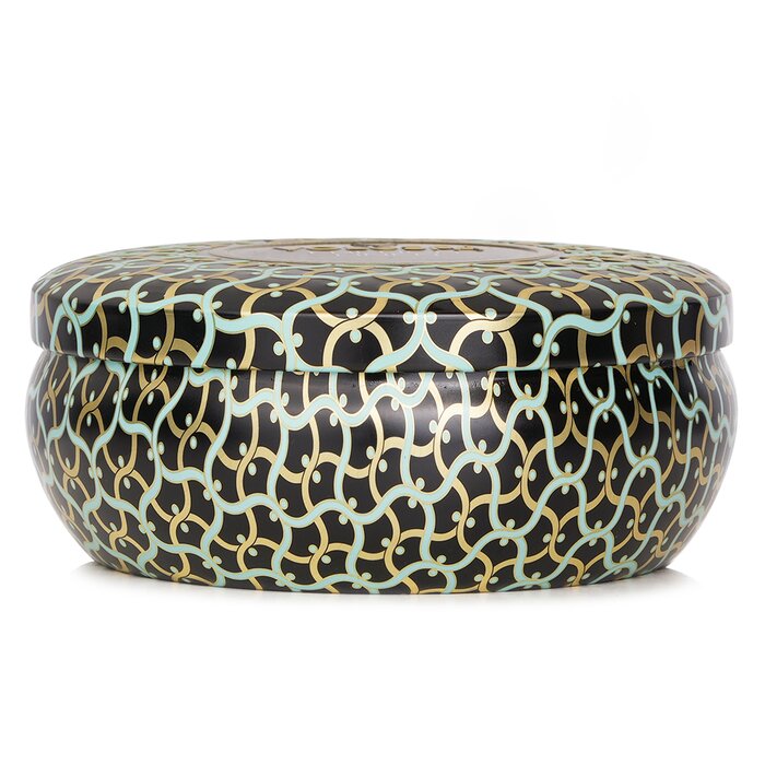 Voluspa French Linen 3-Wick Decorative Tin Candle 340g - product view 2