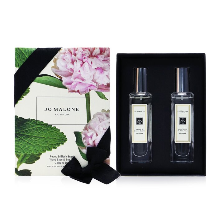 Jo Malone Peony & Blush Suede and Wood Sage & Sea Salt Cologne Duo