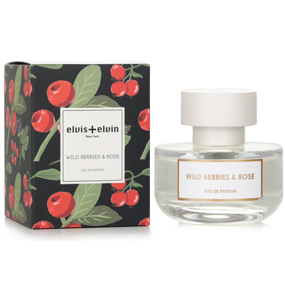 Elvis + Elvin Wild Berries & Rose Eau de Parfum 48mL packaging image