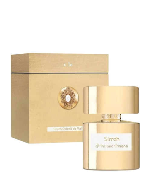 Tiziana Terenzi Sirrah Extrait de Parfum 100mL bottle and box