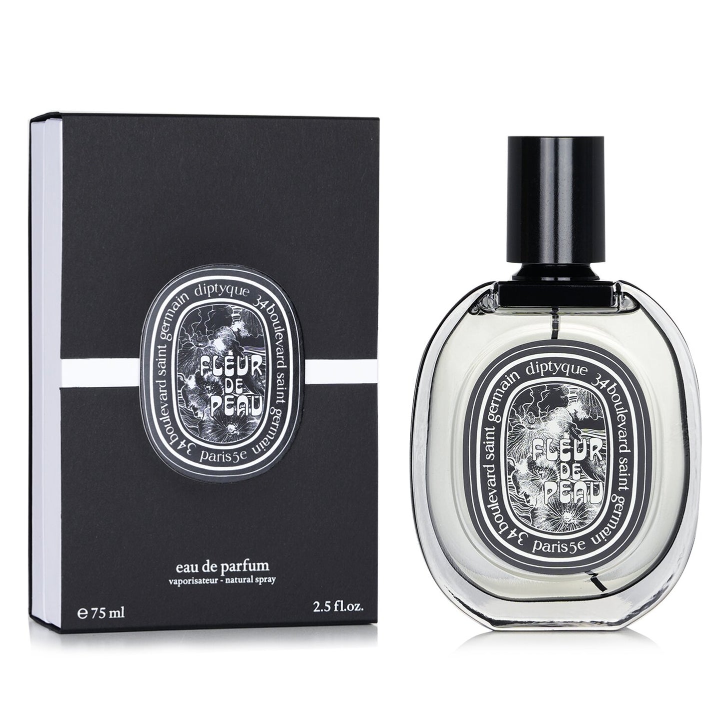 Diptyque Fleur de Peau Eau de Parfum 75mL packaging image
