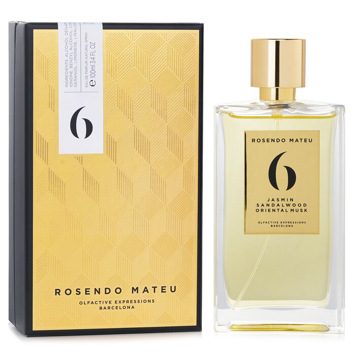Rosendo Mateu No. 6 Jasmin, Sandalwood, Oriental Musk Eau de Parfum 100mL - product view 2