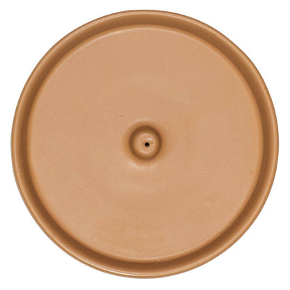 Exuro Ceramic Incense Holder 13cm - Caramel