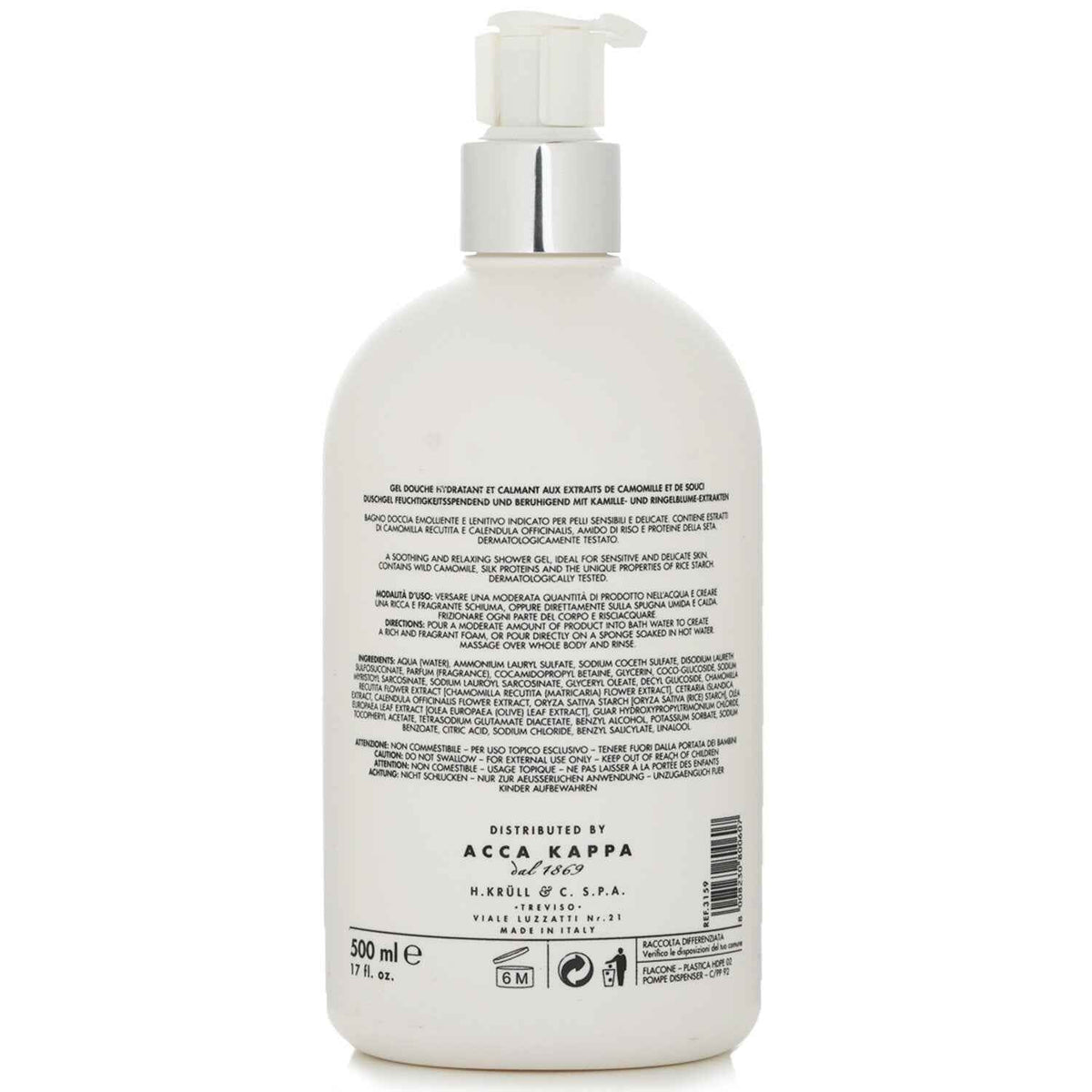 Acca Kappa White Moss Shower Gel 500mL