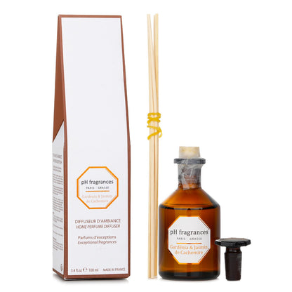 pH fragrances Home Perfume Diffuser Gardenia & Jasmin de Cachemire 100mL main product image