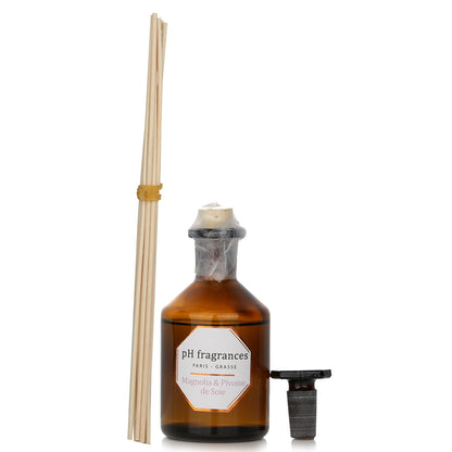 pH fragrances Home Perfume Diffuser Magnolia & Pivoine de Soie 100mL strawberrynet alternate / packaging view