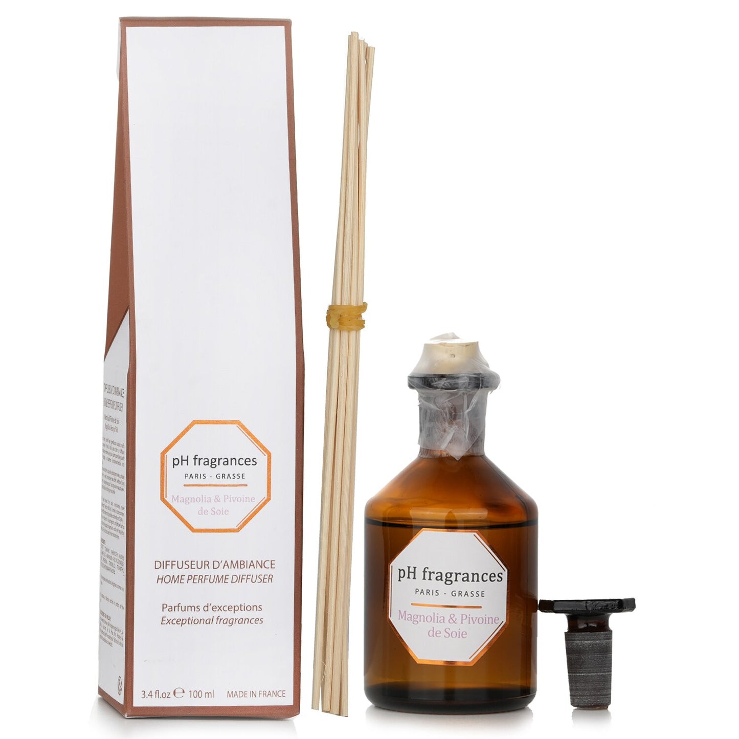 pH fragrances Home Perfume Diffuser Magnolia & Pivoine de Soie 100mL main product image