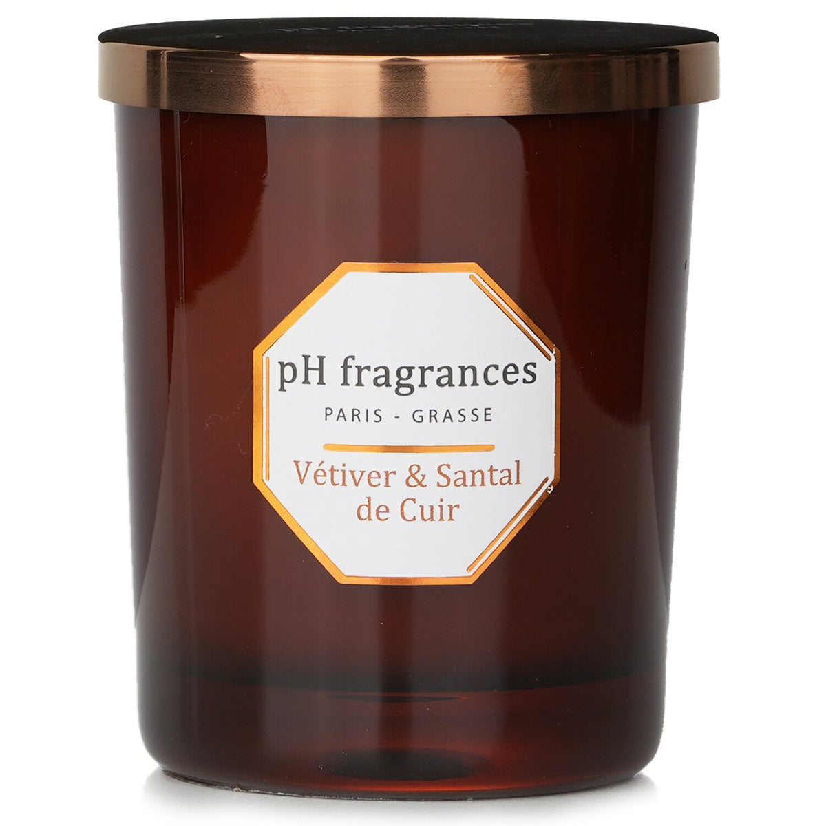pH fragrances Scented Candle - Vetiver & Santal De Cuir 180g main product image