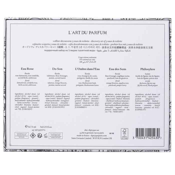 Diptyque Discovery Set 5 x 7.5mL