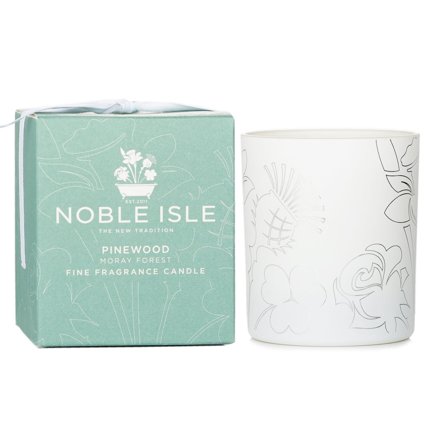 Noble Isle Pinewood Fine Fragrance Candle 200g main product image