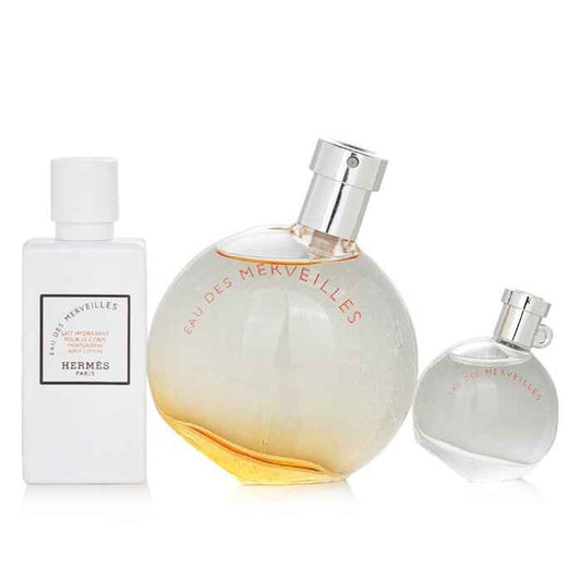 Hermès Eau des Merveilles Eau de Toilette Gift Set 50mL + 7.5mL + 40mL Lotion