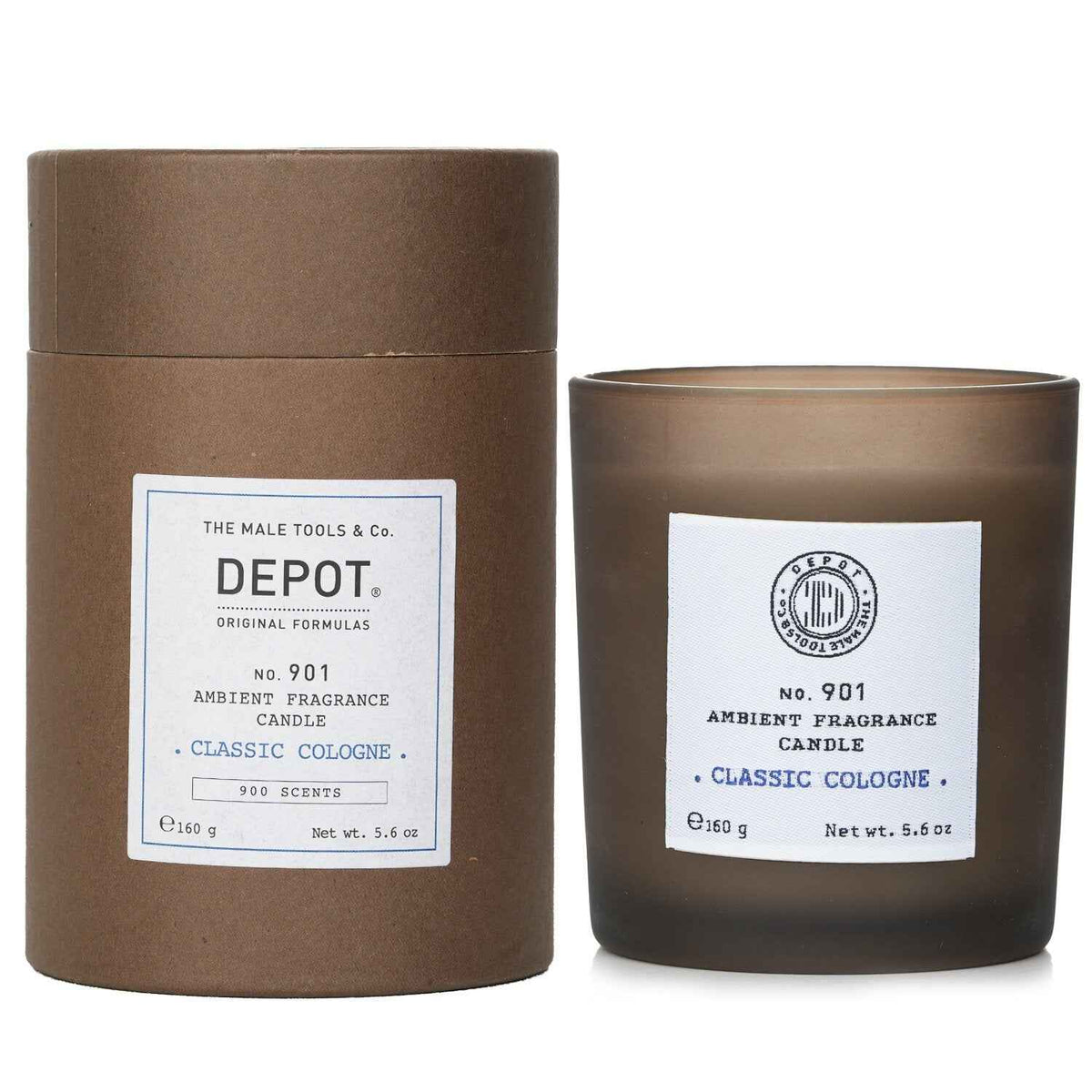 Depot No. 901 Ambient Fragrance Candle - Classic Cologne 160g