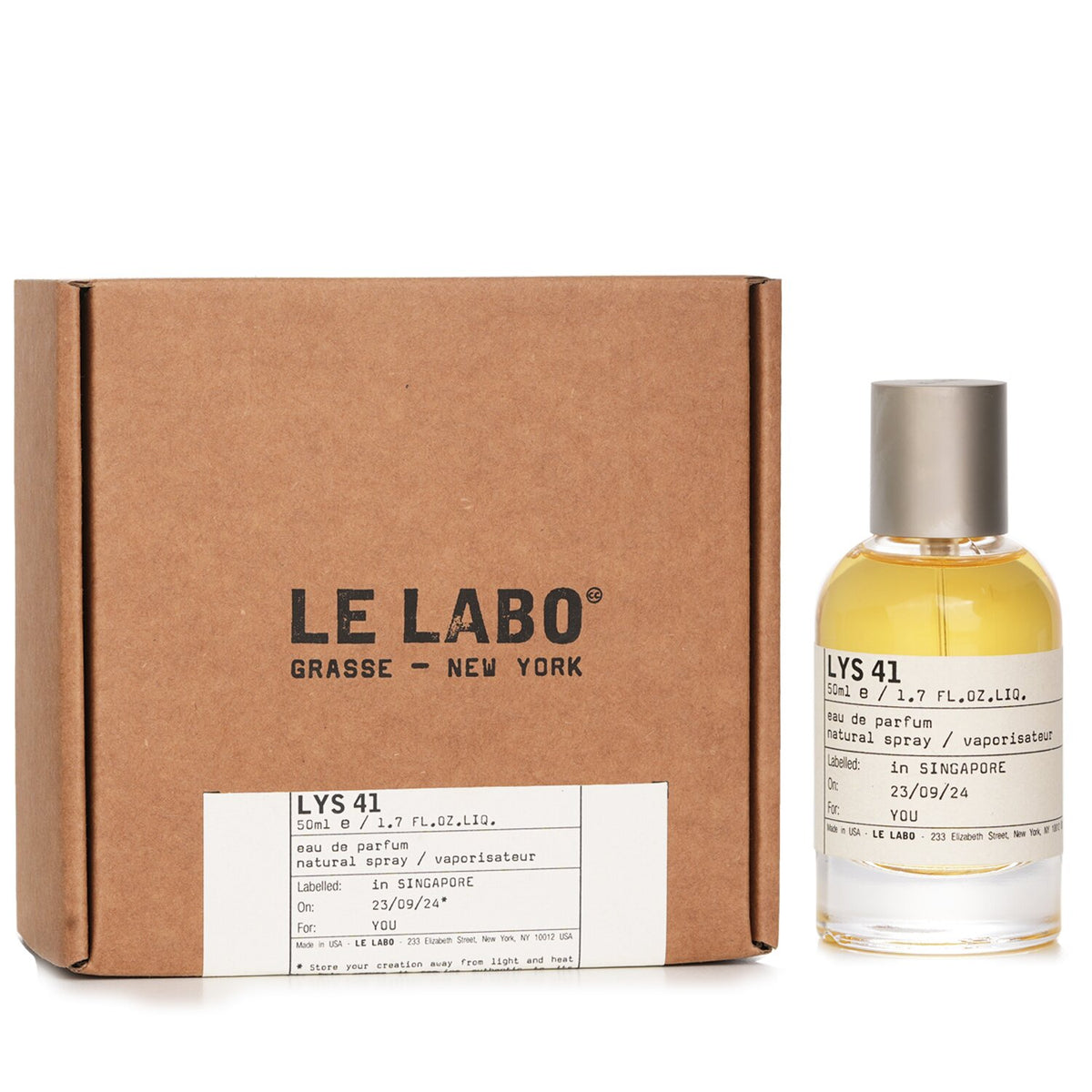 Le Labo Lys 41 Eau de Parfum 50mL packaging image