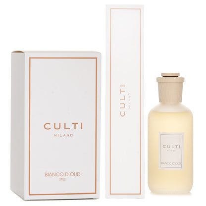 CULTI Milano Stile Classic Bianco D'Oud Diffuser 250mL strawberrynet alternate / packaging view