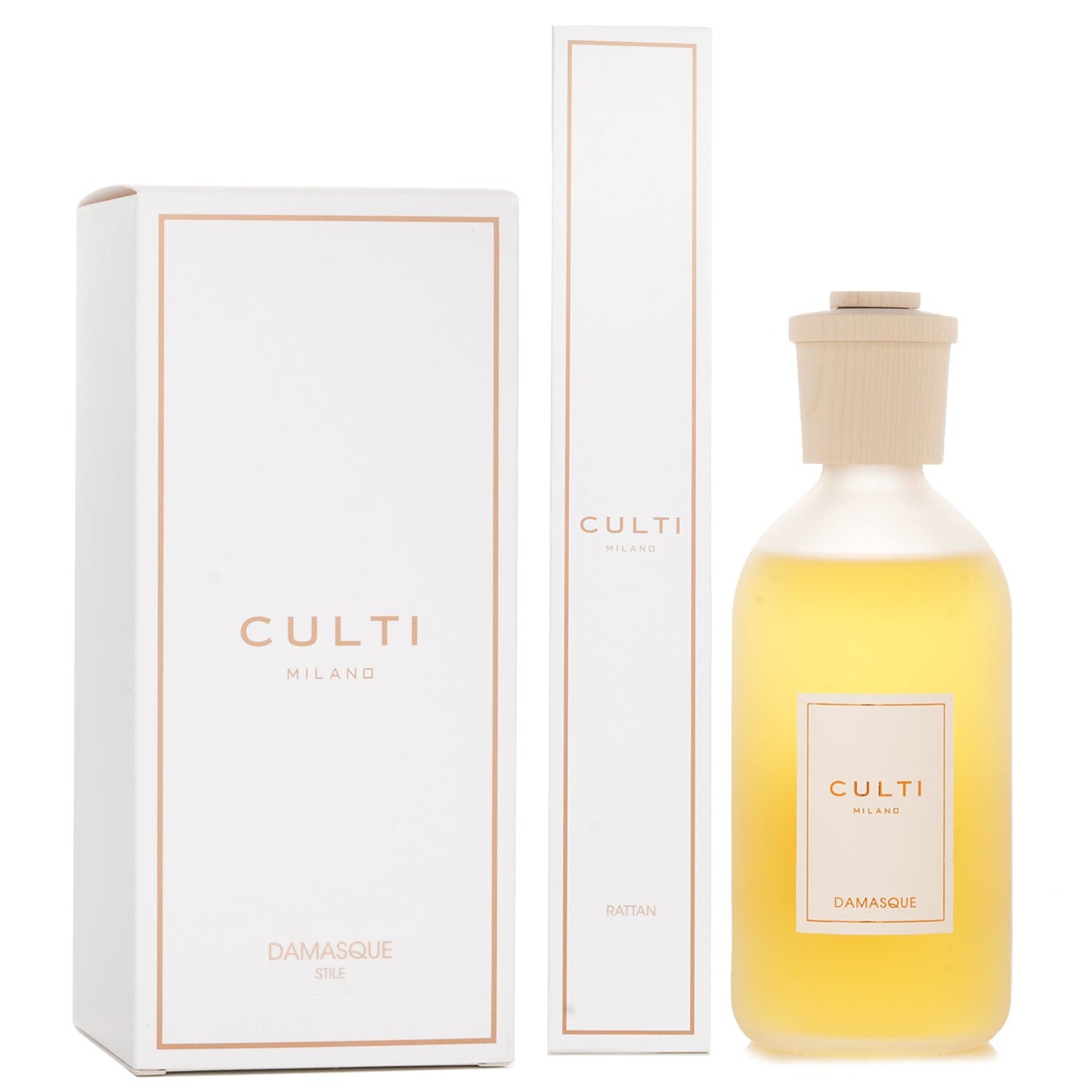CULTI Milano Stile Classic Damasque Diffuser 500mL strawberrynet alternate / packaging view