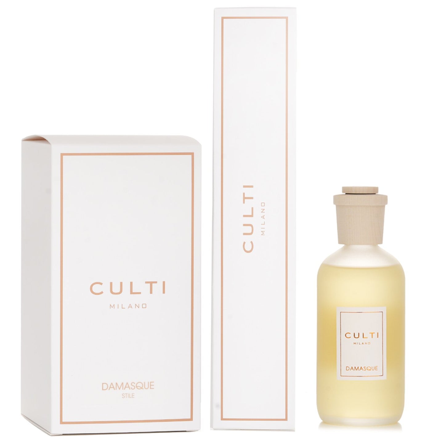 CULTI Milano Stile Classic Damasque Diffuser 250mL strawberrynet alternate / packaging view