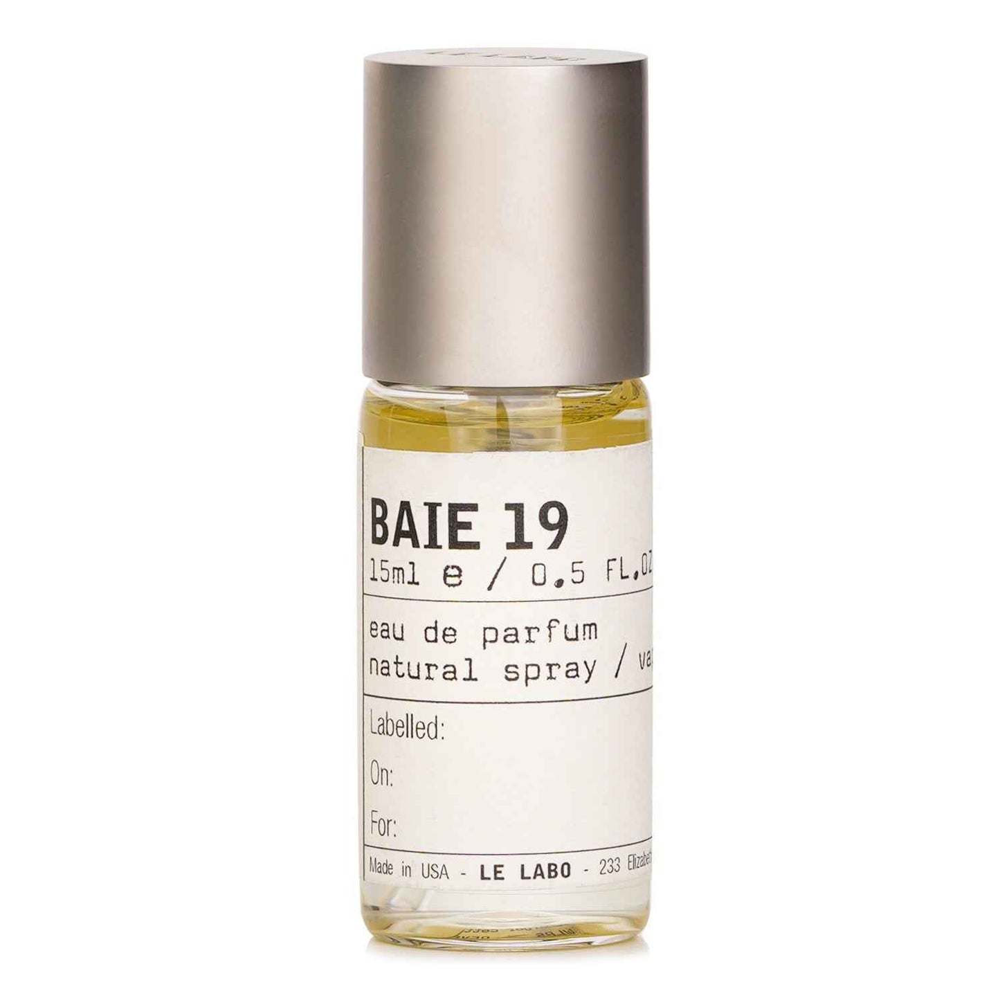 Le Labo Baie 19 Eau de Parfum 15mL
