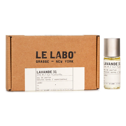 Le Labo Lavande 31 Eau de Parfum 15mL packaging image