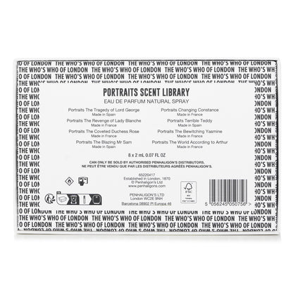 Penhaligon's Portraits Scent Library packaging and fragrances
